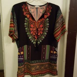 Umgee boho colourful tunic